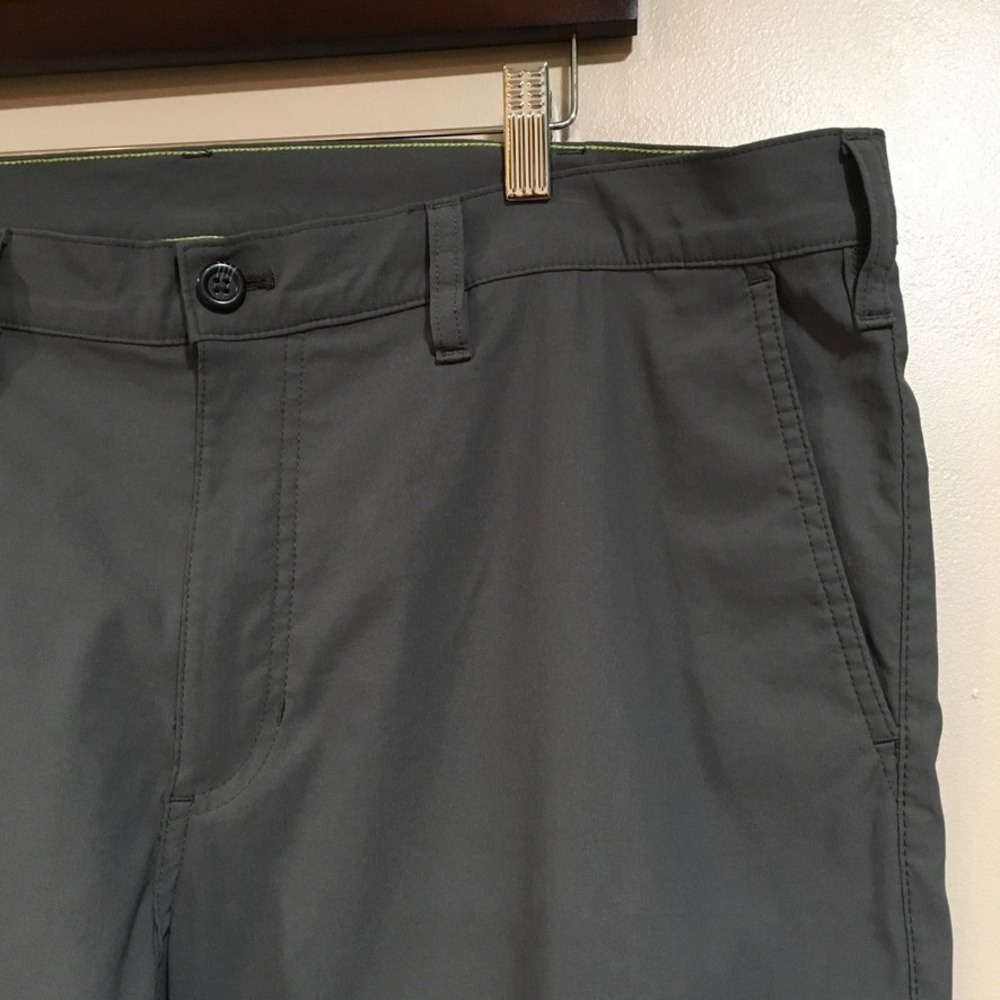 Eddie Bauer Performance Chino Pants Mens 40x30 Gray Outdoor Gorpcore Utility - Picture 2 of 12